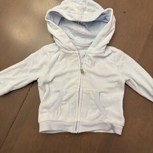Ralph Lauren Light Blue Kids Zip-Up Hoodie
